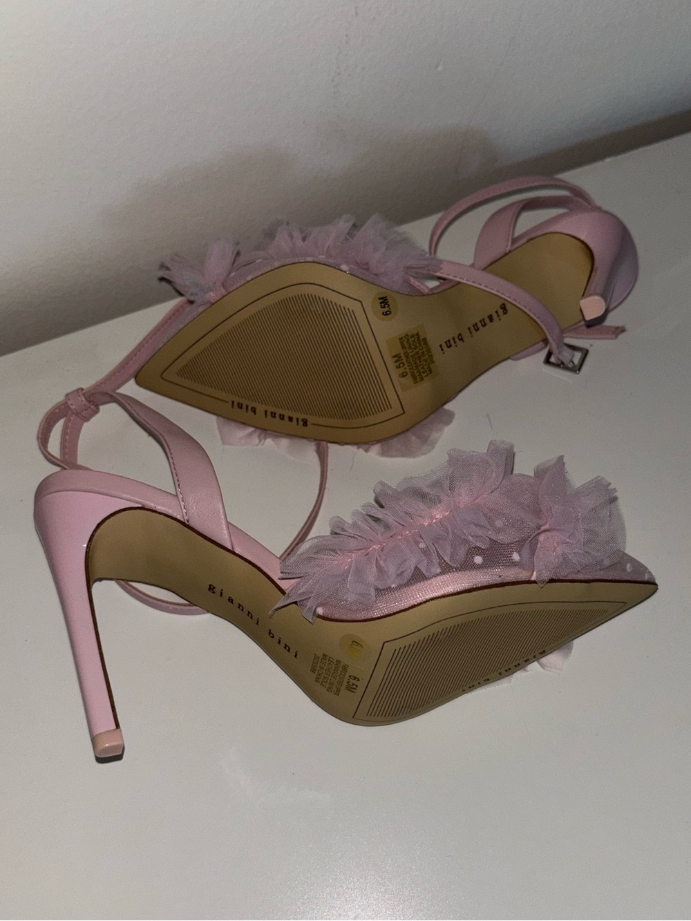 Gianni Bini NWOT pink heels - Picture 6 of 6
